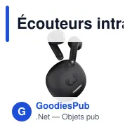 Écouteurs intra-auriculaires personnalisables avec logo - Fresh 'n Rebel Twins Core 2 - Miniature 6