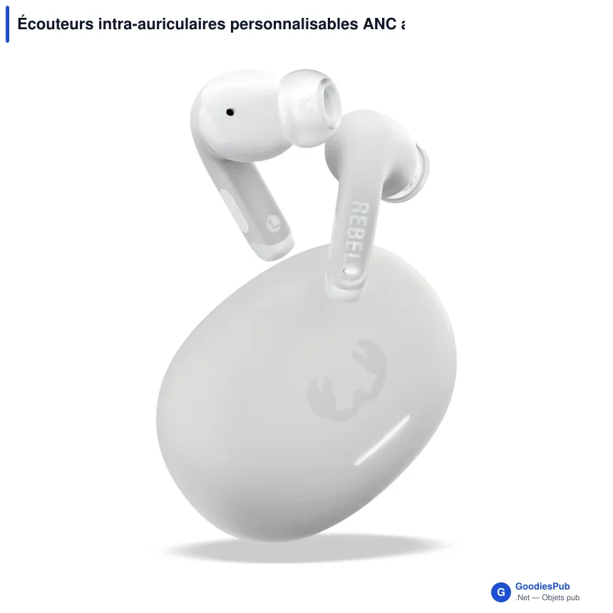 Écouteurs intra-auriculaires personnalisables ANC avec logo - Fresh 'n Rebel Twins Fuse 2 - Image 2