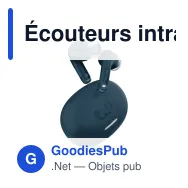 Écouteurs intra-auriculaires personnalisables ANC avec logo - Fresh 'n Rebel Twins Fuse 2 - Miniature 3