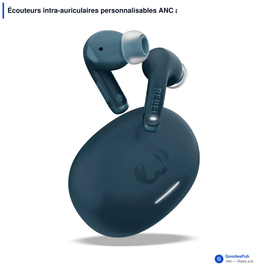Écouteurs intra-auriculaires personnalisables ANC avec logo - Fresh 'n Rebel Twins Fuse 2 - Image 3
