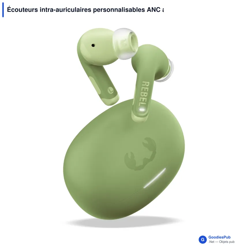Écouteurs intra-auriculaires personnalisables ANC avec logo - Fresh 'n Rebel Twins Fuse 2 - Image 4