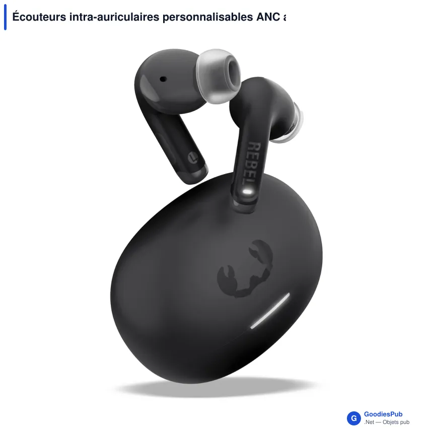 Écouteurs intra-auriculaires personnalisables ANC avec logo - Fresh 'n Rebel Twins Fuse 2 - Image 5