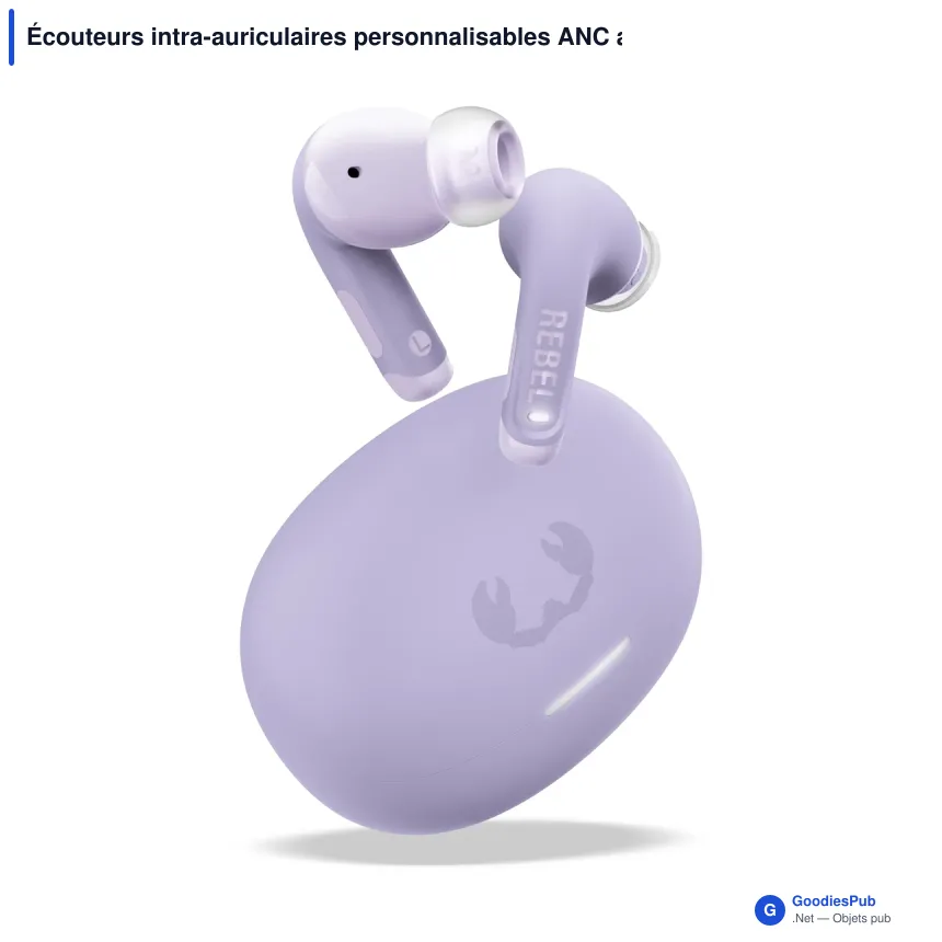 Écouteurs intra-auriculaires personnalisables ANC avec logo - Fresh 'n Rebel Twins Fuse 2 - Image 7