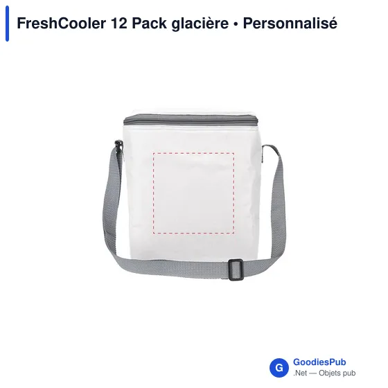 Glacière personnalisable FreshCooler 12 Pack avec logo - Image 2