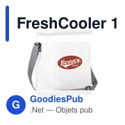Glacière personnalisable FreshCooler 12 Pack avec logo - Miniature 3