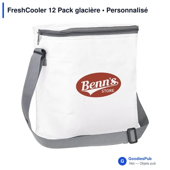 Glacière personnalisable FreshCooler 12 Pack avec logo - Image 3
