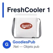 Glacière personnalisable FreshCooler 12 Pack avec logo - Miniature 4