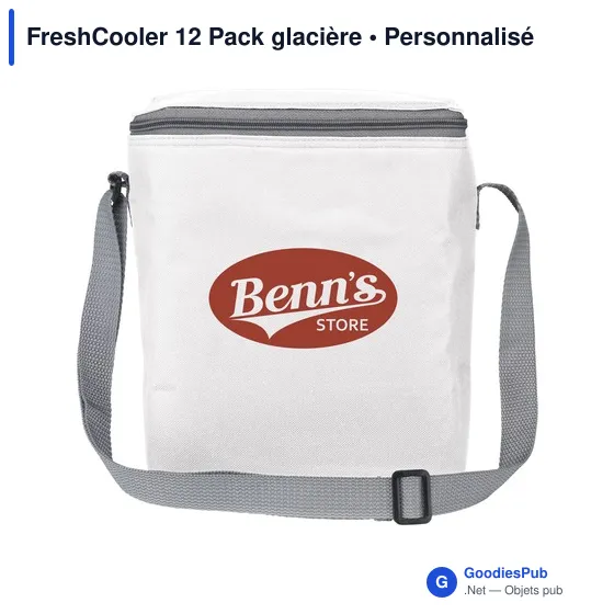 Glacière personnalisable FreshCooler 12 Pack avec logo - Image 4