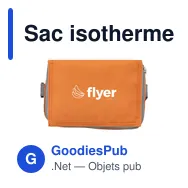 Sac isotherme personnalisable FreshCooler GRS RPET pour logo - Miniature 11