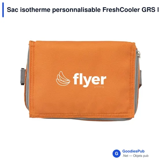 Sac isotherme personnalisable FreshCooler GRS RPET pour logo - Image 11