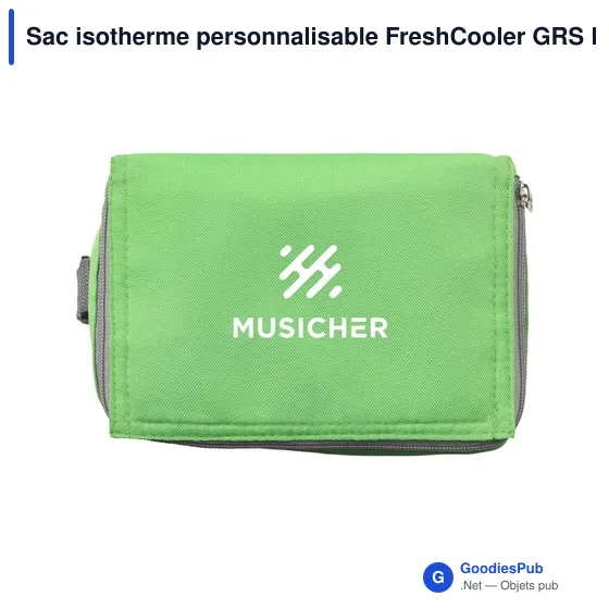 Sac isotherme personnalisable FreshCooler GRS RPET pour logo - Image 4