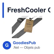 Sac isotherme personnalisable FreshCooler GRS RPET pour logo - Miniature 6