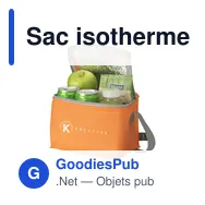 Sac isotherme personnalisable FreshCooler GRS RPET pour logo - Miniature 10