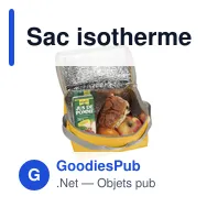 Sac isotherme personnalisable FreshCooler avec logo - Miniature 2