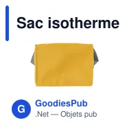 Sac isotherme personnalisable FreshCooler avec logo - Miniature 4