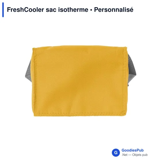Sac isotherme personnalisable FreshCooler avec logo - Image 4