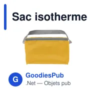 Sac isotherme personnalisable FreshCooler avec logo - Miniature 5