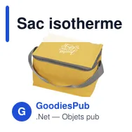 Sac isotherme personnalisable FreshCooler avec logo - Miniature 7