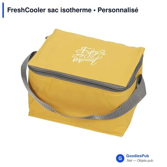 Sac isotherme personnalisable FreshCooler avec logo - Image 7