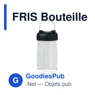 FRIS Bouteille serviette de sport - Miniature 1