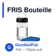 FRIS Bouteille serviette de sport - Miniature 4
