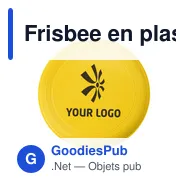 Frisbee en plastique Jolie - Miniature 8