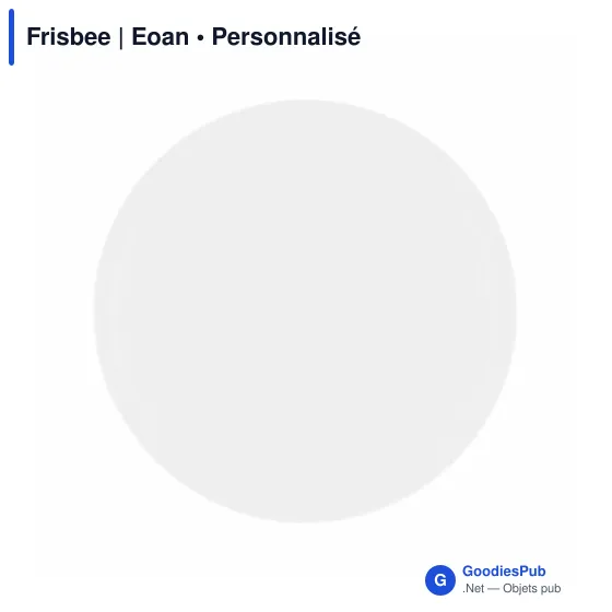 Frisbee personnalisable avec logo - Eoan - Image 12
