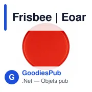 Frisbee personnalisable avec logo - Eoan - Miniature 4