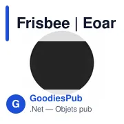 Frisbee personnalisable avec logo - Eoan - Miniature 8