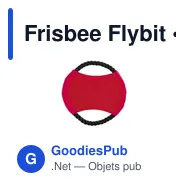 Frisbee Flybit - Miniature 3