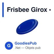 Frisbee Girox - Miniature 9