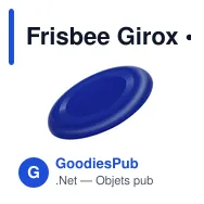 Frisbee Girox - Miniature 10