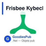 Frisbee Kybeck - Miniature 1