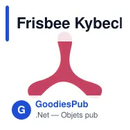 Frisbee Kybeck - Miniature 7
