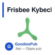 Frisbee Kybeck - Miniature 8