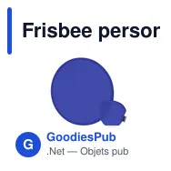 Frisbee personnalisable Lainer avec logo - Écologique et pratique - Miniature 11