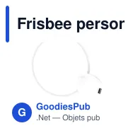 Frisbee personnalisable Lainer avec logo - Écologique et pratique - Miniature 7