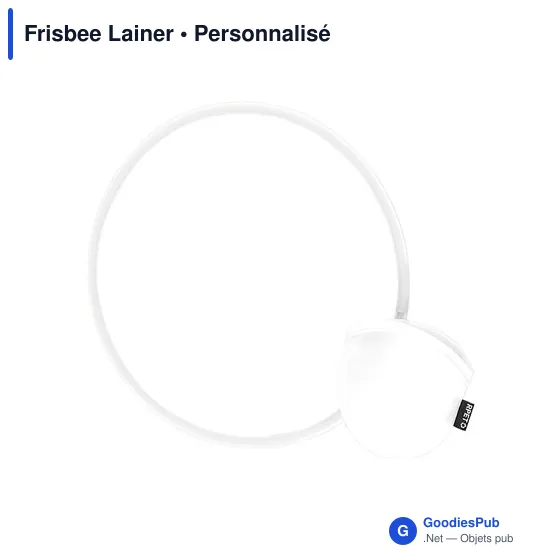 Frisbee personnalisable Lainer avec logo - Écologique et pratique - Image 7