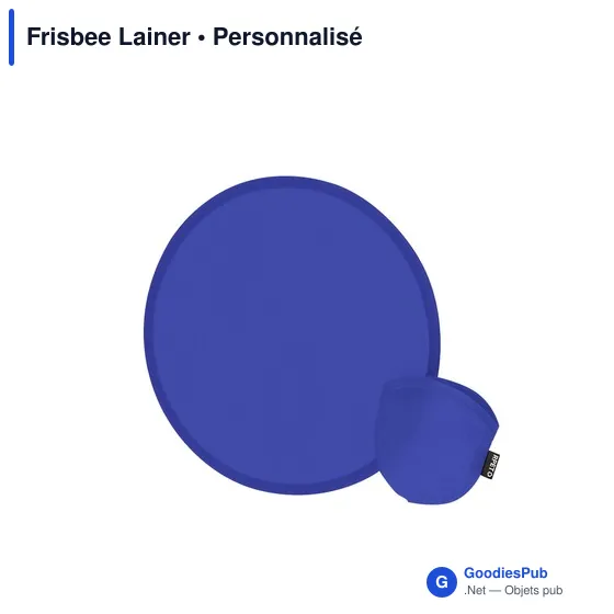 Frisbee personnalisable Lainer avec logo - Écologique et pratique - Image 8