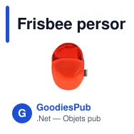 Frisbee personnalisable Lainer avec logo - Écologique et pratique - Miniature 9
