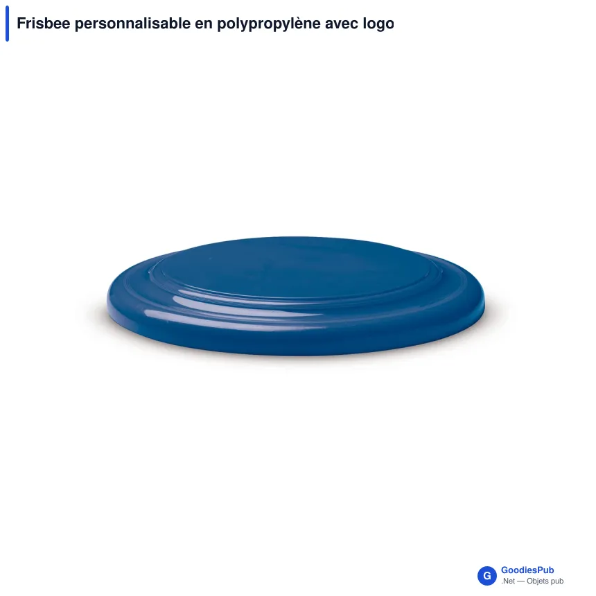 Frisbee personnalisable en polypropylène avec logo - Disque volant - Image 5