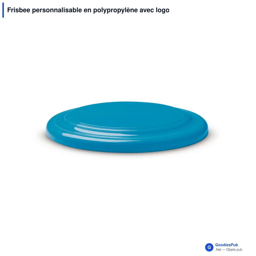 Frisbee personnalisable en polypropylène avec logo - Disque volant - Image 6