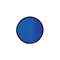Variante Bleu - Frisbee personnalisable pliable en nylon et métal avec logo - Pliable