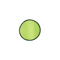 Variante Vert - Frisbee personnalisable pliable en nylon et métal avec logo - Pliable
