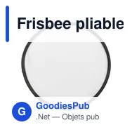 Frisbee pliable Iva - Miniature 1
