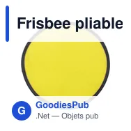 Frisbee pliable Iva - Miniature 4