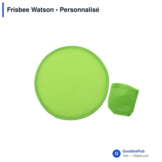 Frisbee personnalisable Watson avec logo - Idéal pour vos événements - Image 11