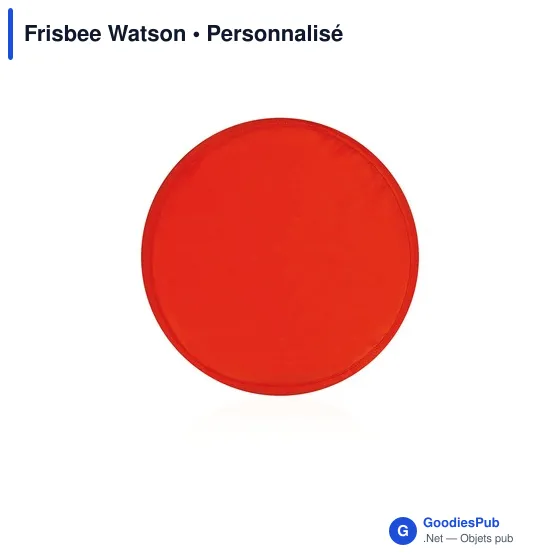 Frisbee personnalisable Watson avec logo - Idéal pour vos événements - Image 4
