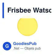 Frisbee personnalisable Watson avec logo - Idéal pour vos événements - Miniature 7