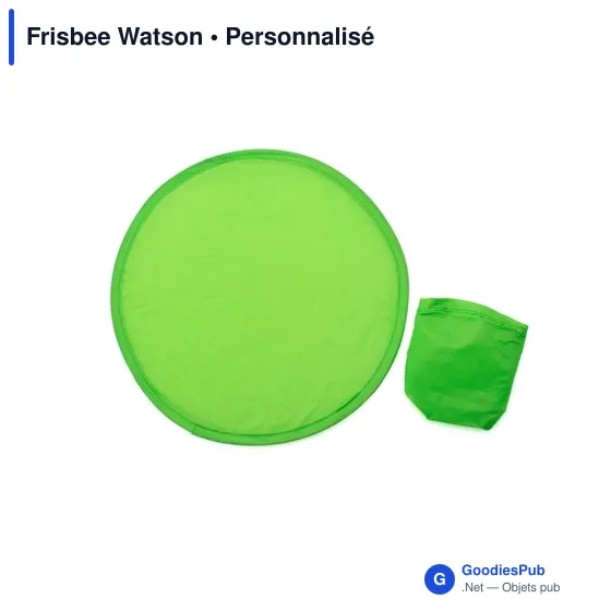 Frisbee personnalisable Watson avec logo - Idéal pour vos événements - Image 9